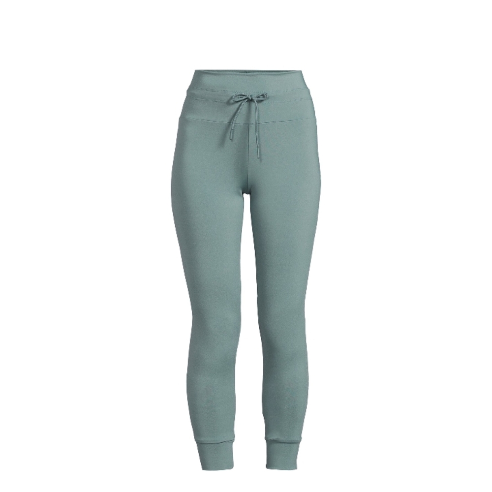 Teal Drawstring Tie Leggings Size M.